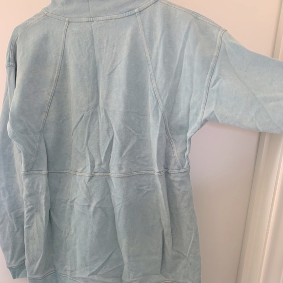 ViciCollection, Hem and Thread, Long Weekend Oversized Half Zip Sweater - Picture 7 of 9